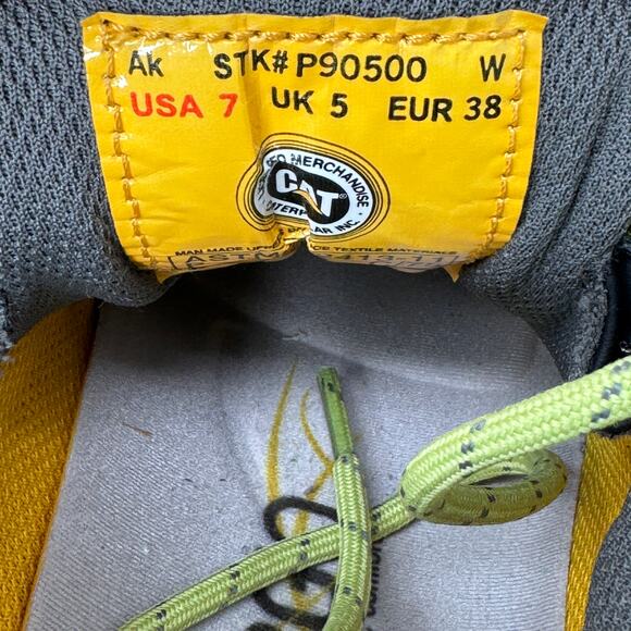 CAT Caterpillar Ergo Work‎ Shoes Connexion Steel Toe Multicolor Womens Size 7 - Picture 10 of 11